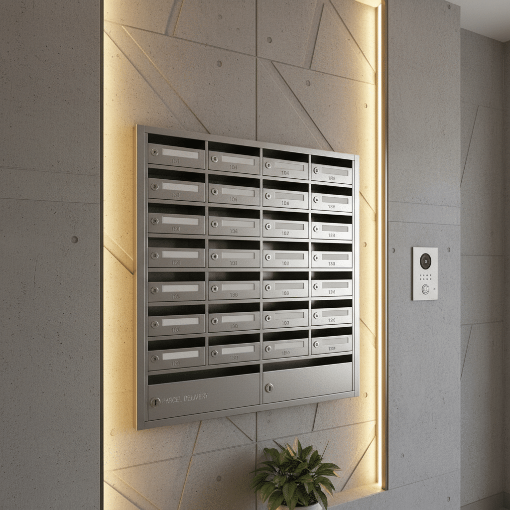 תיבת מכתבים מודרנית: שילוב של עיצוב, נוחות ובטיחות